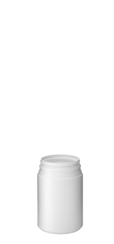 Tablet jar 075ml 43HG HDPE white